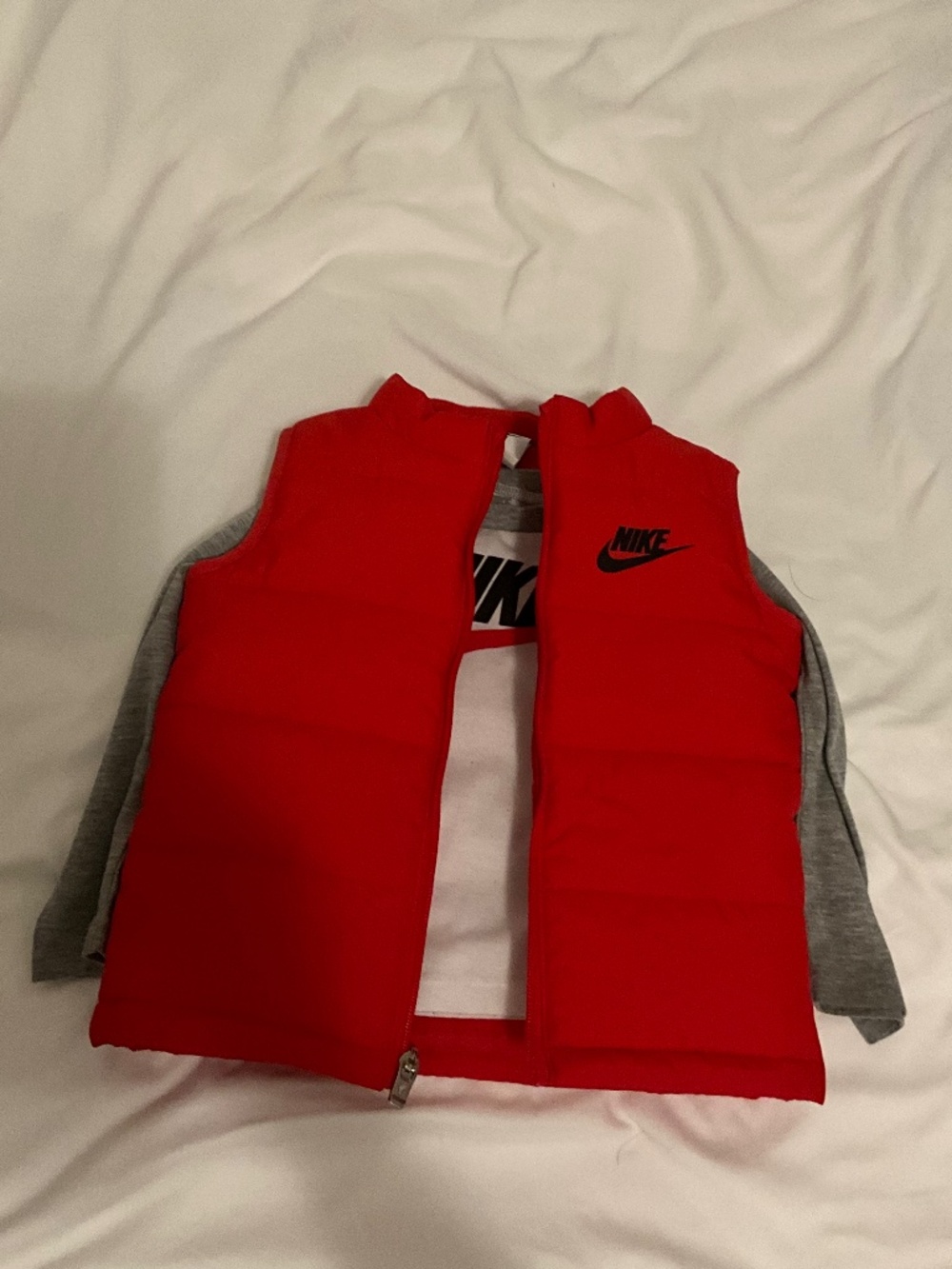 Nike Vest and Long sleeve shirt 18mos (2pc)